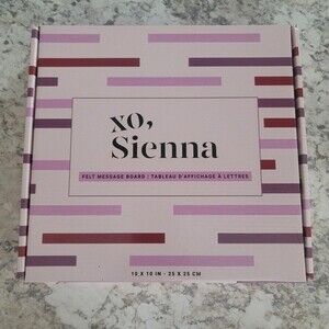 XO Sienna Purple letterboard